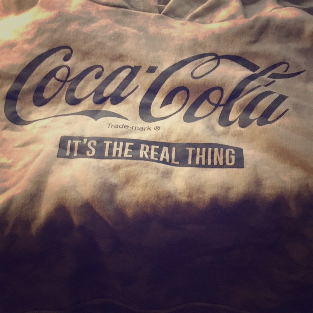 Gray Coca Cola shirt from Walmart I grew out of it